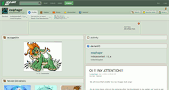 Desktop Screenshot of esophagor.deviantart.com