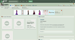 Desktop Screenshot of hadashi.deviantart.com