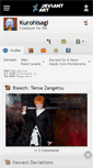 Mobile Screenshot of kurohisagi.deviantart.com