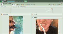 Desktop Screenshot of memorexicbink.deviantart.com