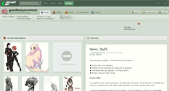 Desktop Screenshot of guardianleyevermore.deviantart.com