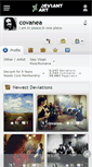 Mobile Screenshot of covanea.deviantart.com