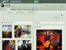 Tablet Screenshot of covanea.deviantart.com