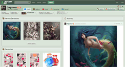 Desktop Screenshot of dragoneon.deviantart.com