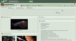 Desktop Screenshot of infiniteexistence.deviantart.com