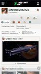 Mobile Screenshot of infiniteexistence.deviantart.com