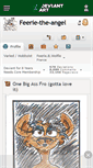 Mobile Screenshot of feerie-the-angel.deviantart.com
