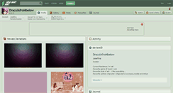 Desktop Screenshot of draculafrombelow.deviantart.com
