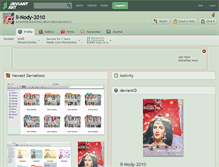 Tablet Screenshot of ll-nody-2010.deviantart.com