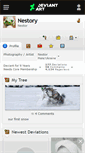 Mobile Screenshot of nestory.deviantart.com