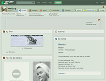 Tablet Screenshot of nestory.deviantart.com