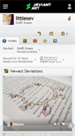 Mobile Screenshot of littlesev.deviantart.com