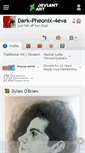 Mobile Screenshot of dark-pheonix-4eva.deviantart.com