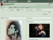 Tablet Screenshot of dark-pheonix-4eva.deviantart.com