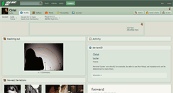 Desktop Screenshot of ciriel.deviantart.com