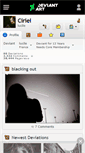 Mobile Screenshot of ciriel.deviantart.com
