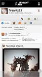 Mobile Screenshot of fireantz83.deviantart.com