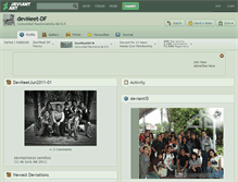Tablet Screenshot of devmeet-df.deviantart.com