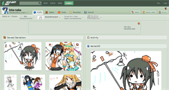 Desktop Screenshot of iota-naka.deviantart.com