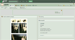 Desktop Screenshot of cutnejo.deviantart.com