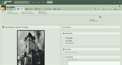 Desktop Screenshot of dj-hyde.deviantart.com
