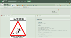 Desktop Screenshot of clem131.deviantart.com