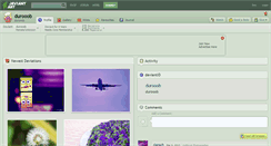 Desktop Screenshot of durooob.deviantart.com