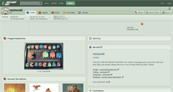 Desktop Screenshot of neomonki.deviantart.com