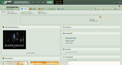 Desktop Screenshot of echogarrote.deviantart.com