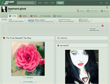 Tablet Screenshot of basement-ghost.deviantart.com