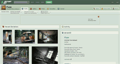 Desktop Screenshot of fluze.deviantart.com
