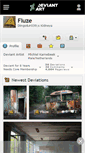 Mobile Screenshot of fluze.deviantart.com