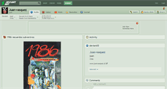 Desktop Screenshot of juan-vasquez.deviantart.com