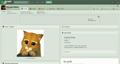 Desktop Screenshot of koyuki-shirai.deviantart.com