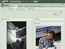 Tablet Screenshot of neexa.deviantart.com