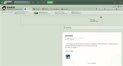 Desktop Screenshot of icatalyst.deviantart.com
