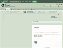 Tablet Screenshot of icatalyst.deviantart.com