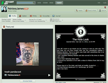 Tablet Screenshot of painlessjames.deviantart.com