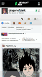 Mobile Screenshot of dragonofdark.deviantart.com