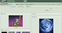 Desktop Screenshot of dsnysque.deviantart.com