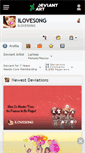 Mobile Screenshot of iloves0ng.deviantart.com