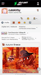 Mobile Screenshot of cutekirby.deviantart.com