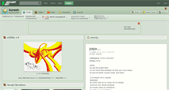 Desktop Screenshot of buneeh.deviantart.com