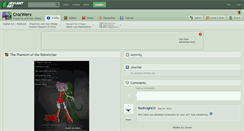 Desktop Screenshot of crocwerx.deviantart.com