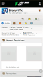 Mobile Screenshot of bronyriffic.deviantart.com