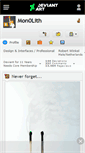 Mobile Screenshot of mon0lith.deviantart.com