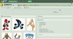 Desktop Screenshot of cheddarhero.deviantart.com