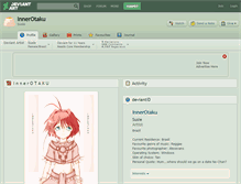 Tablet Screenshot of innerotaku.deviantart.com