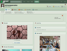 Tablet Screenshot of buhnanapancakes.deviantart.com