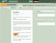 Tablet Screenshot of love-your-ocs.deviantart.com
